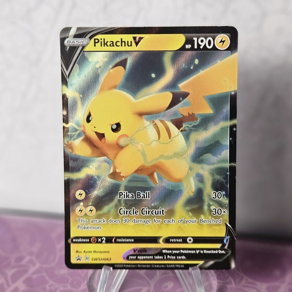 Pikachu V SWSH063 Pokemon TCG Ultra Rare